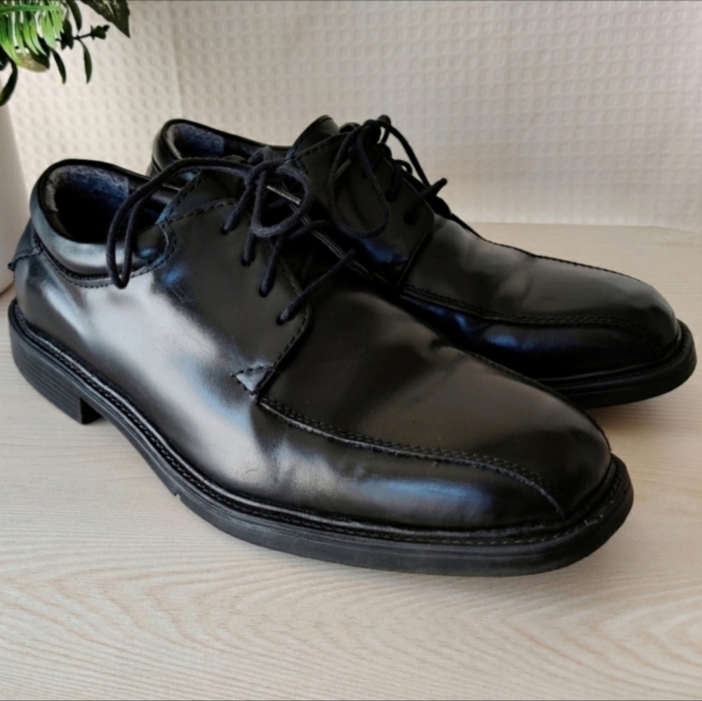 Nun Bush Comfort Gel Marcel Black  Dress Shoes, 7M